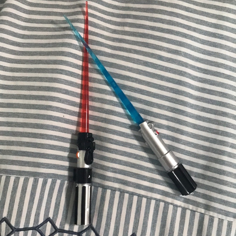 Star Wars Lightsaber Hair sticks!
